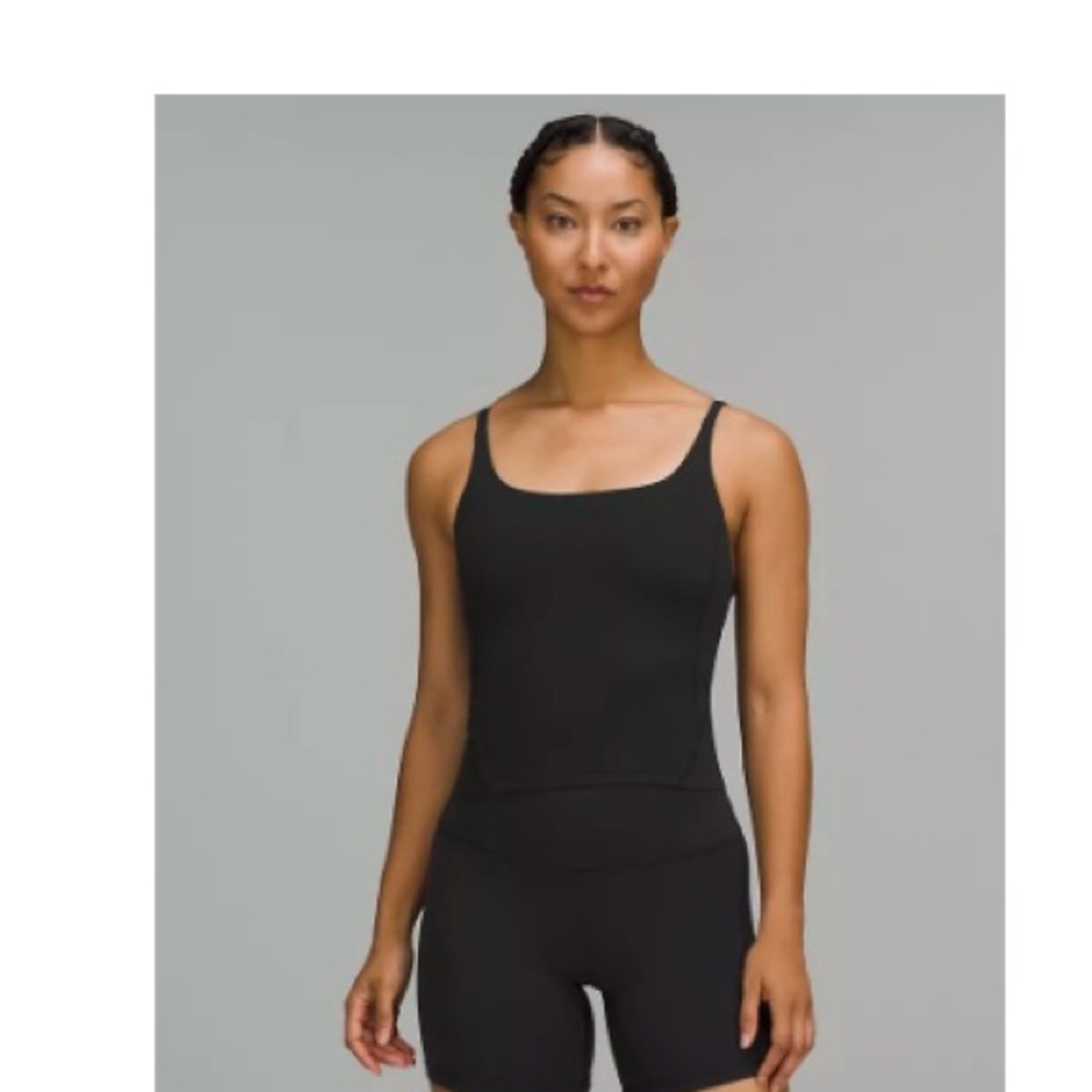 Lululemon: Strappy nulu shelf tank top
